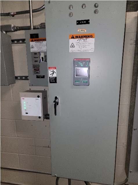 Automatic Transfer Switch — After Replacement with Surge Arrester